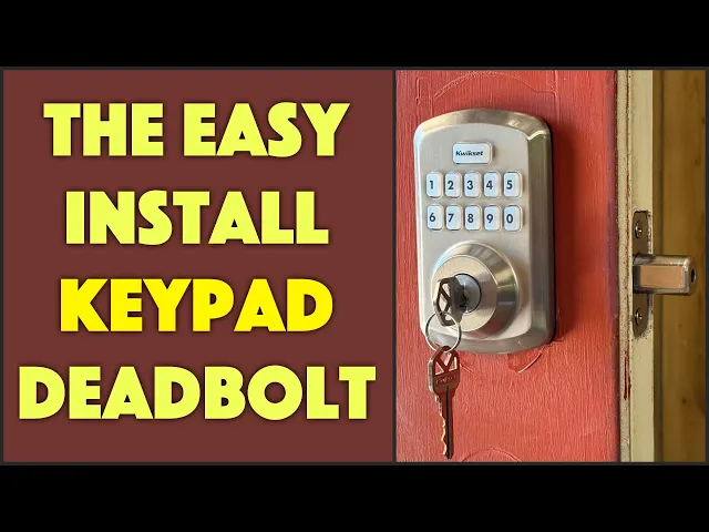 Video thumbnail for Kwikset PowerBolt 250 Keypad Electronic Lock -- INSTALL & REVIEW