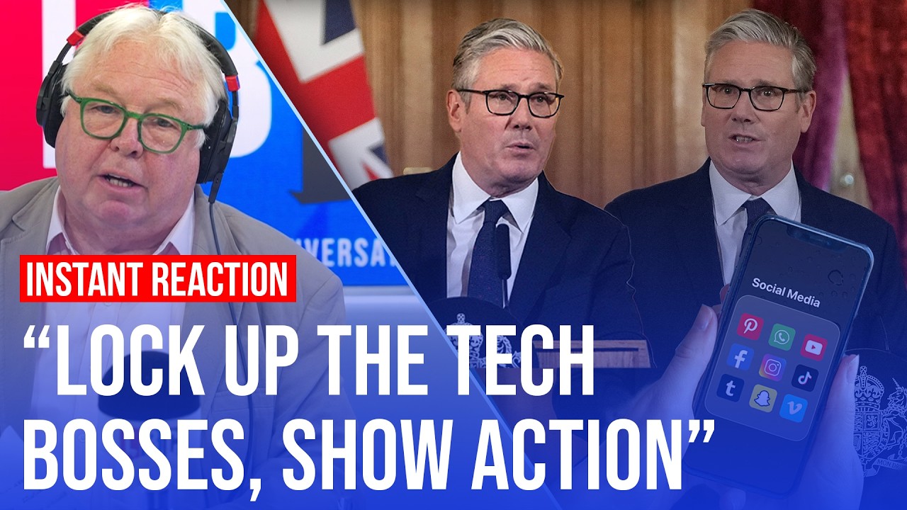 Video thumbnail for Starmer announces social media ban for under-16s | Instant reaction