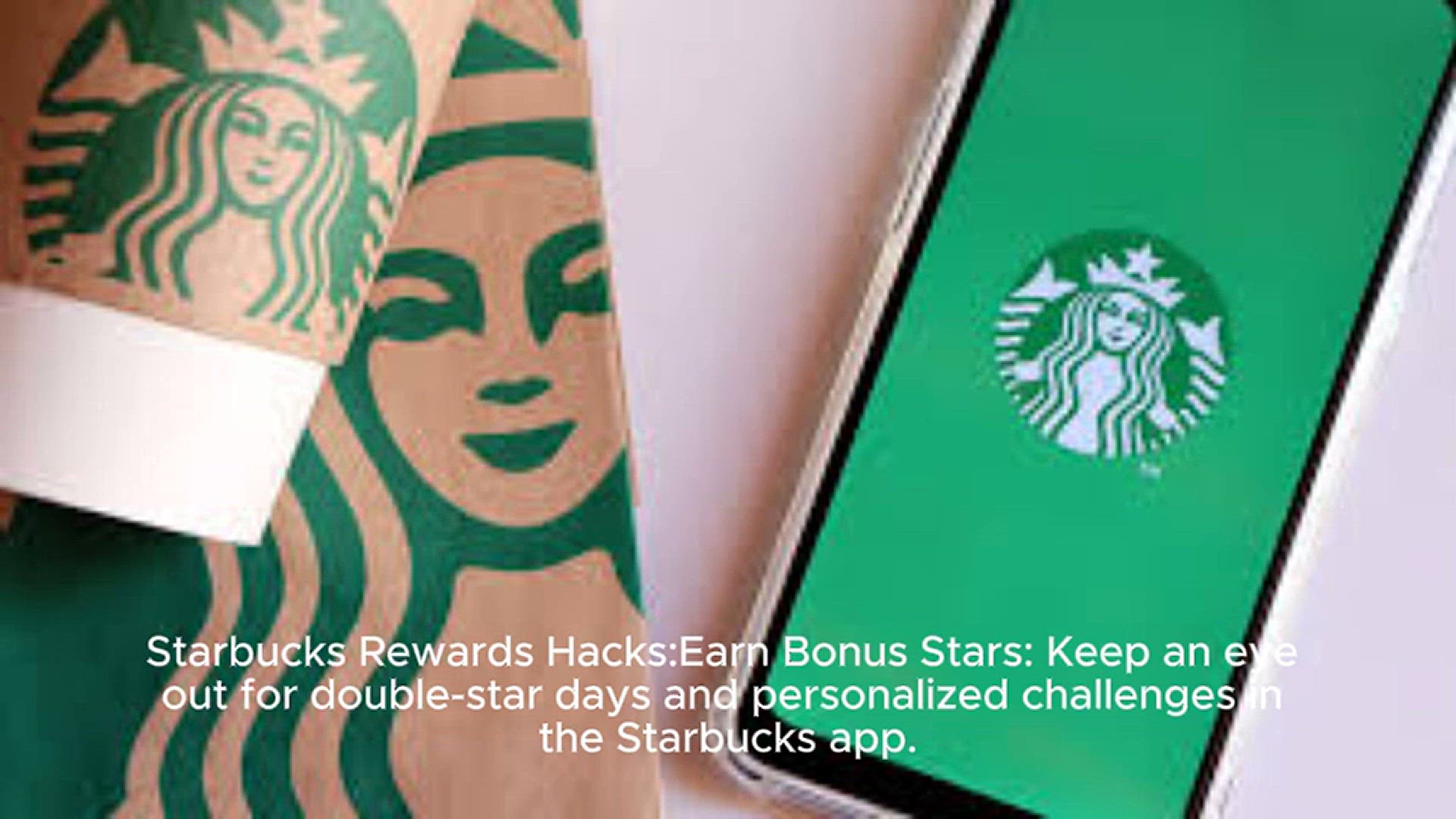 'Video thumbnail for How to get Starbucks Rewards Hacks'