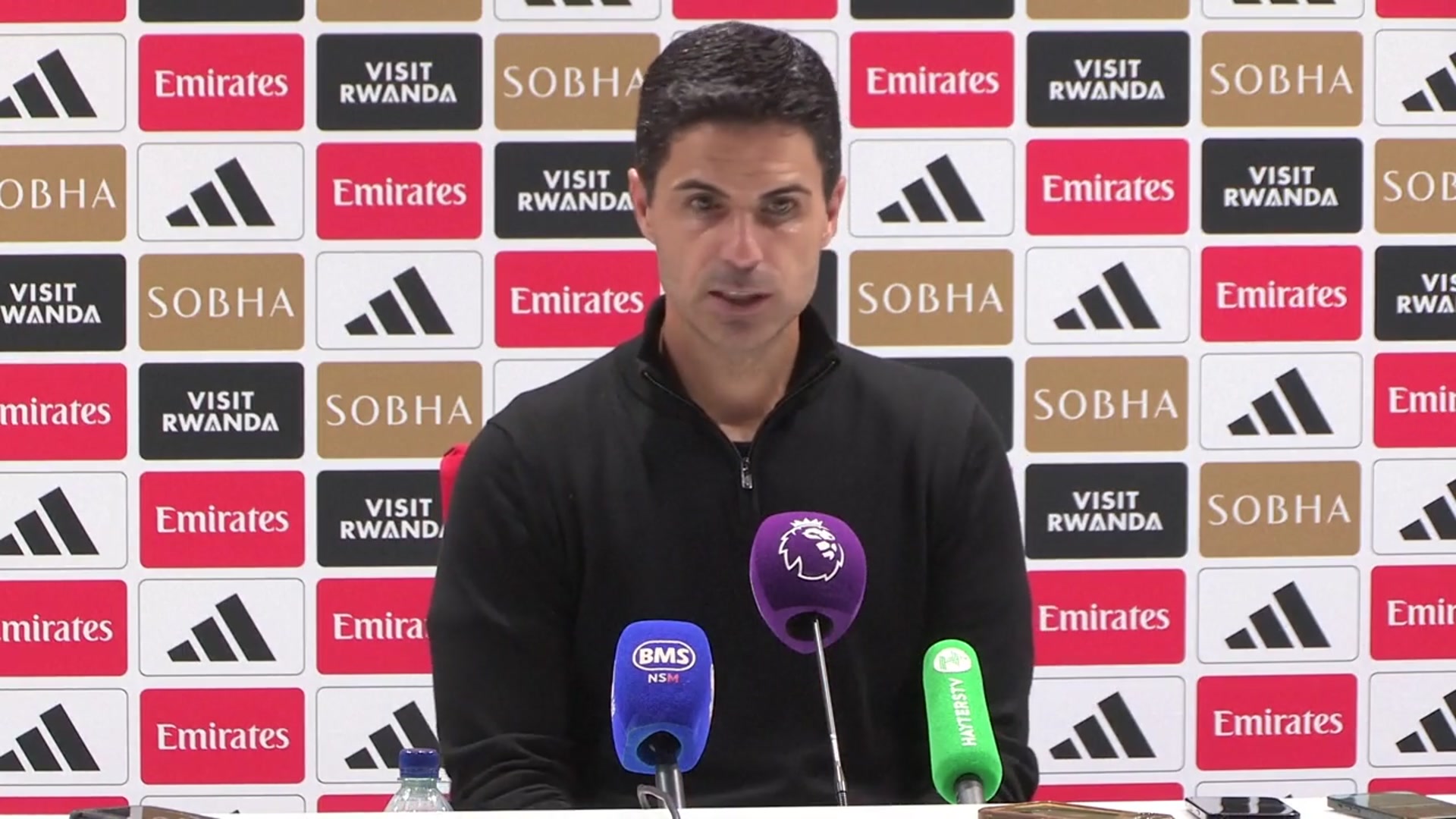 'Video thumbnail for Arteta worried about Odegaard after latest injury setback in 2-0 win over West Ham'