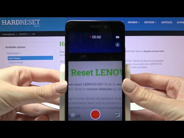 Video thumbnail for How to Record Time-lapse on Lenovo K6?