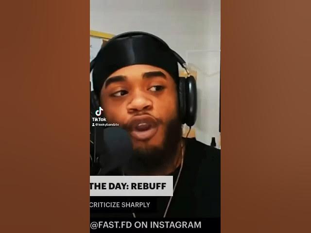 Video thumbnail for LBTV Live: The Word Of The Day is #REBUFF • Now playing on @LeekyBandzTV  📺🔥❤️ #podcast