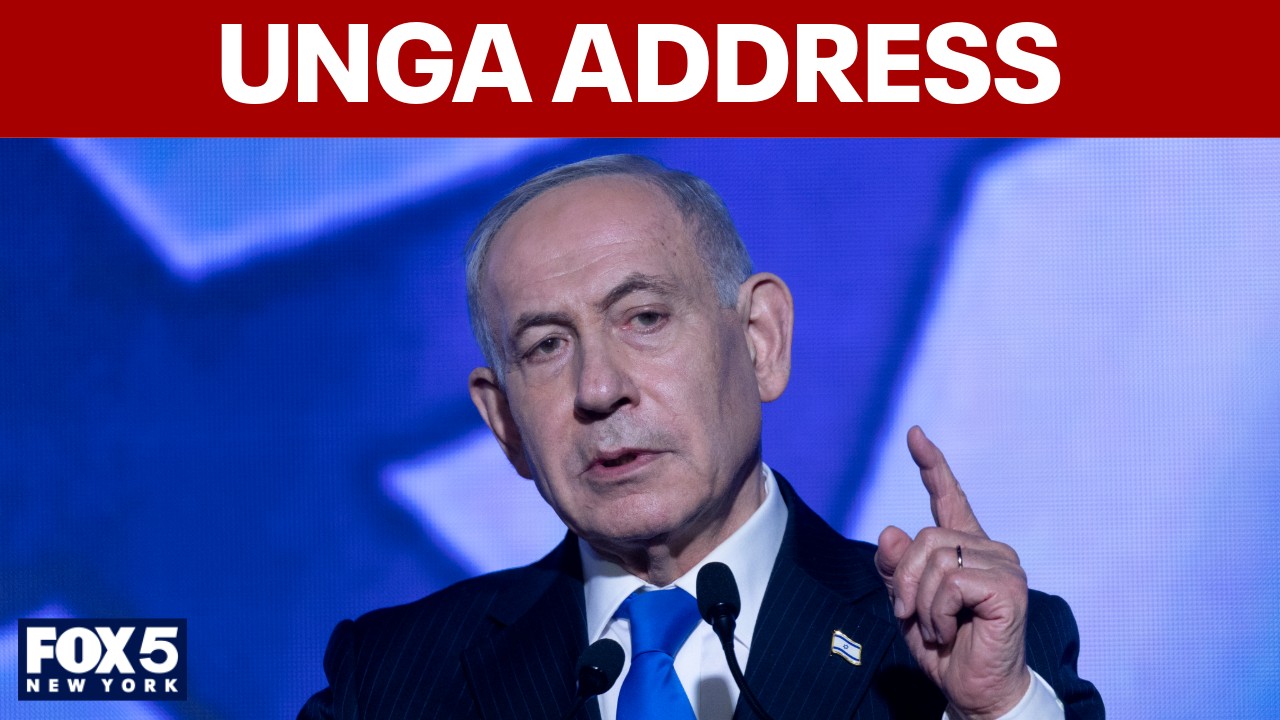 Video thumbnail for Netanyahu teases 'surprises' in UNGA speech, protests expected in NYC