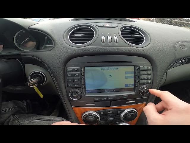 Video thumbnail for How to Find Points of Interest in Navigation in Mercedes SL55 R230 ( 2001 – 2008 )