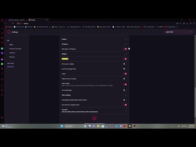 Video thumbnail for How To Enable & Disable Game Strips In Opera GX