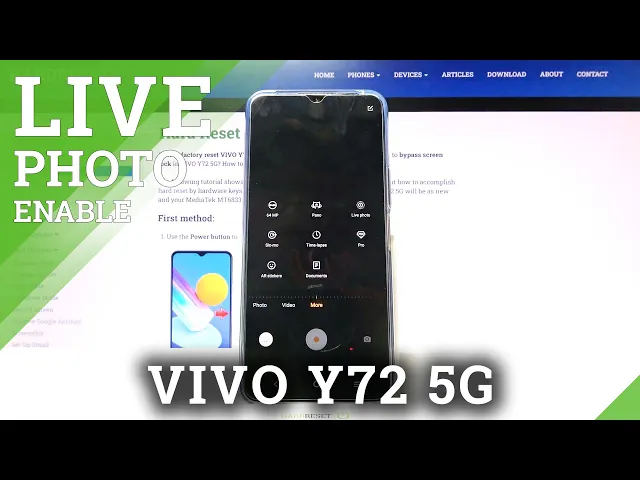 Video thumbnail for How to Take Motion Photos in VIVO Y72 5G – Create Live Photo
