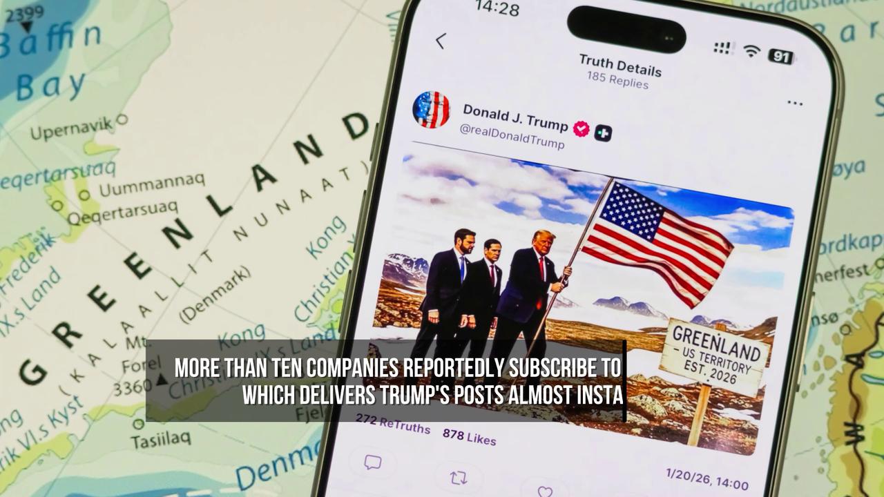 Video thumbnail for Trump Sued Over Truth Social's $100,000 Early Access Service.