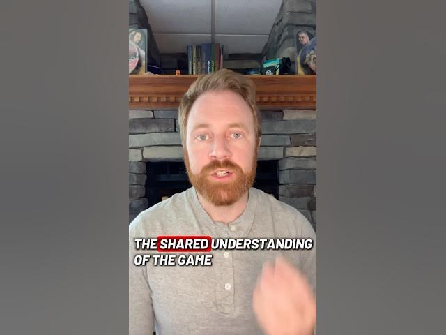 Video thumbnail for Players take the text of the rules seriously because it’s the shared understanding of the game