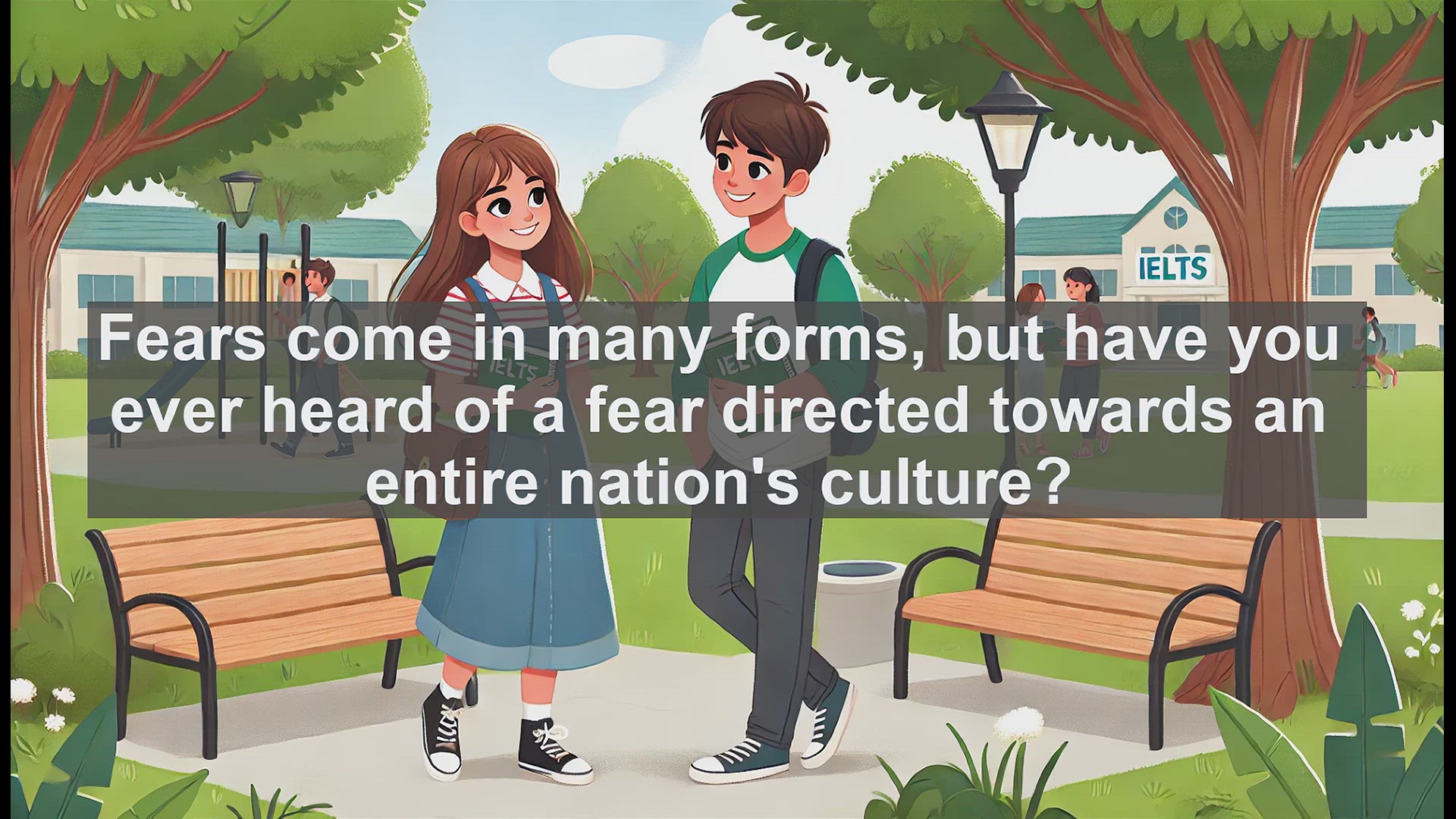 'Video thumbnail for 2000 Must Know IELTS 9.0 Vocabulary - Anglophobia: Understanding Fear of English Culture'