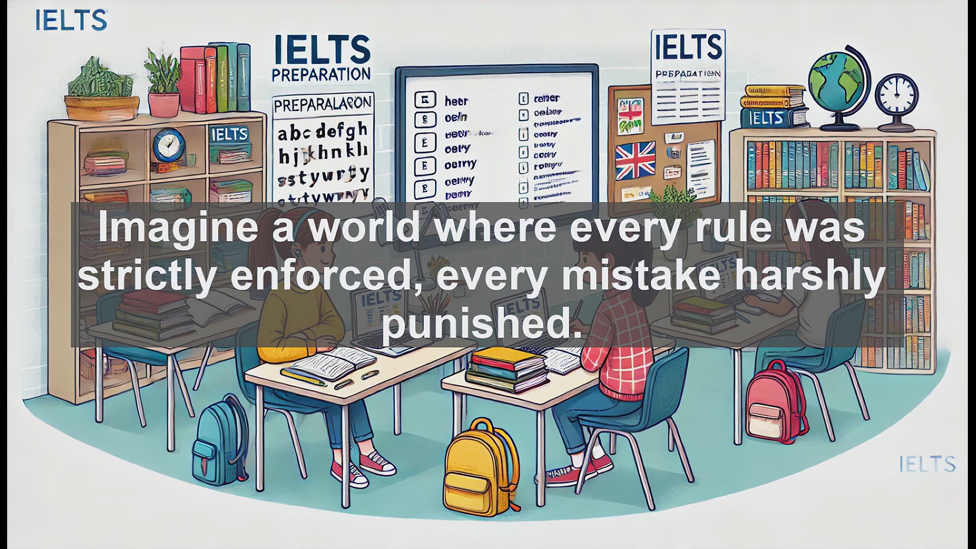 'Video thumbnail for 5000 Must Know IELTS 8.0 Vocabulary - Lenient: The Art of Mercy in Language'