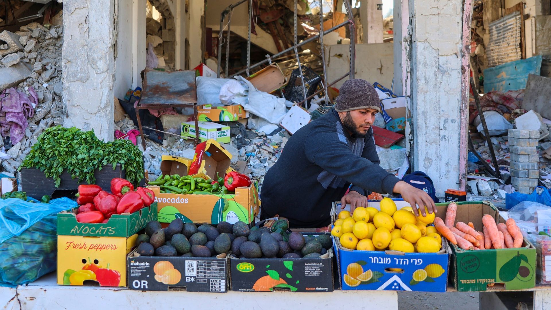 Video thumbnail for Gaza food prices soar as US–Israeli attacks on Iran disrupt vital supply lines