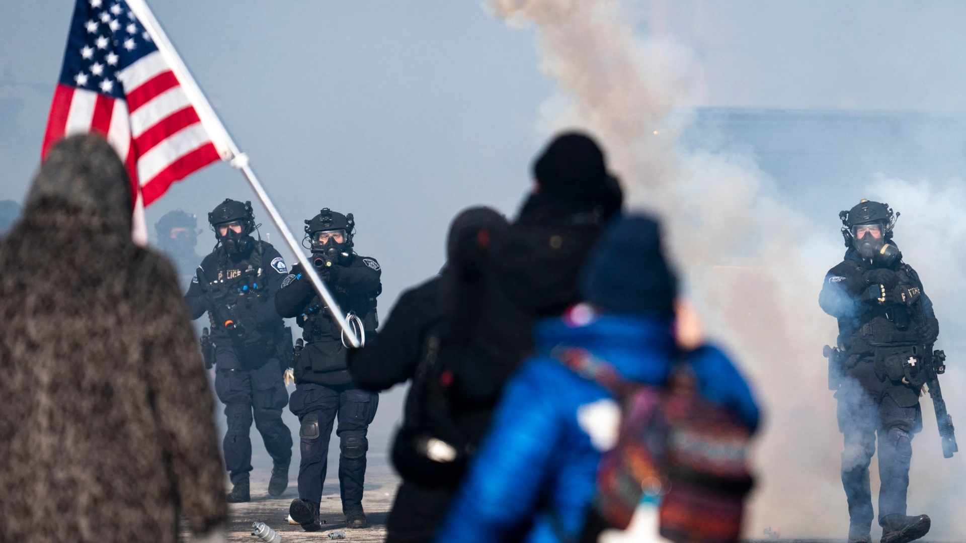 Video thumbnail for US immigration crackdown protests: Minneapolis sees biggest demonstration against ICE
