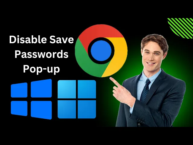 'Video thumbnail for How to Disable Save Passwords Pop-up Window in Google Chrome on Windows 11 or 10 | GearUpWindows'
