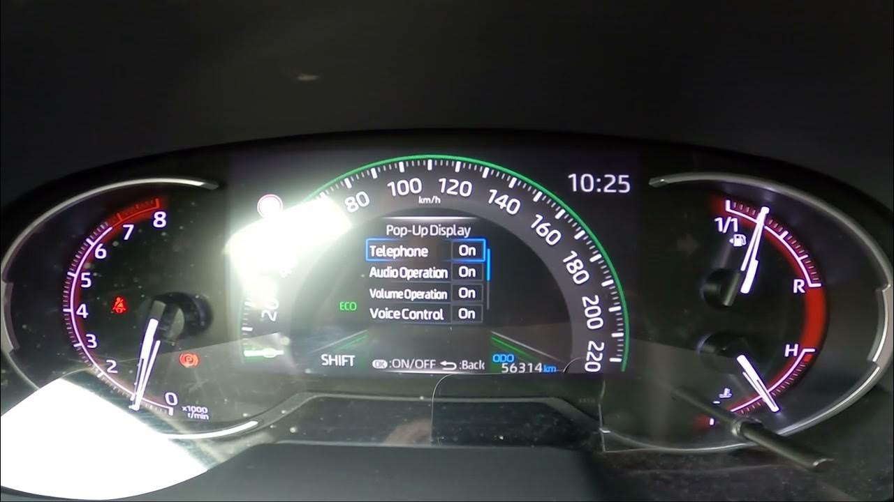 Video thumbnail for How to Manage Pop-Up Display in Toyota RAV4 V ( 2018 – now )