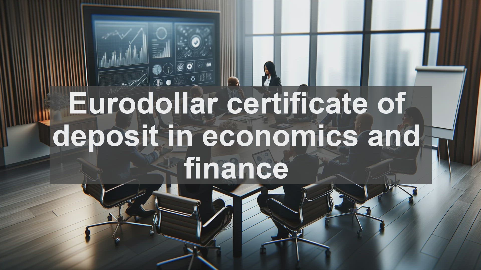 'Video thumbnail for Eurodollar certificate of deposit in economics and finance'