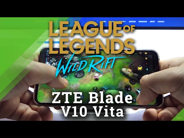 Video thumbnail for ZTE Blade V10 Vita - League Of Legends * WILD RIFT *