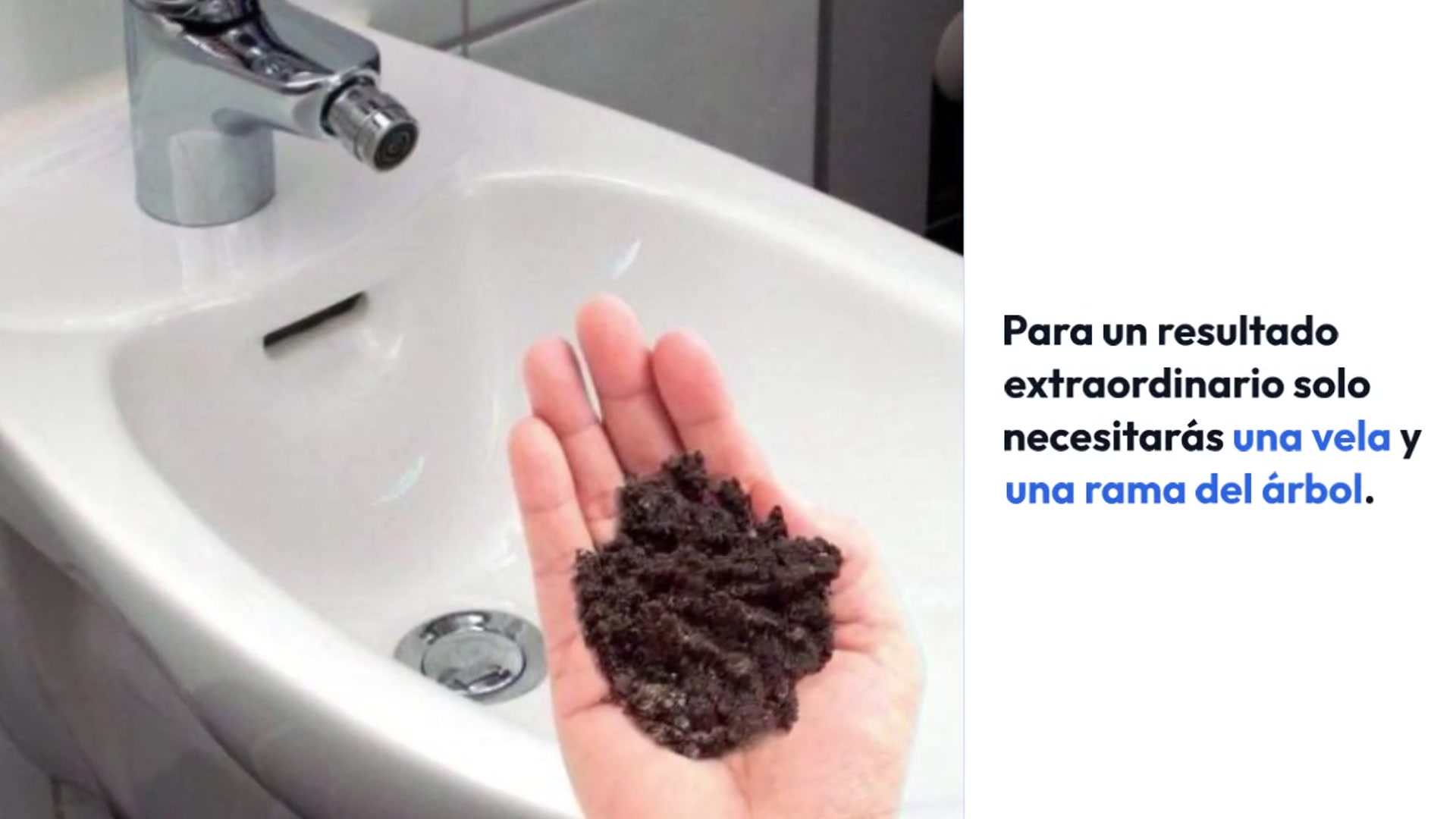 Video thumbnail for Una vela y una rama del árbol: en unos segundos se crea algo único