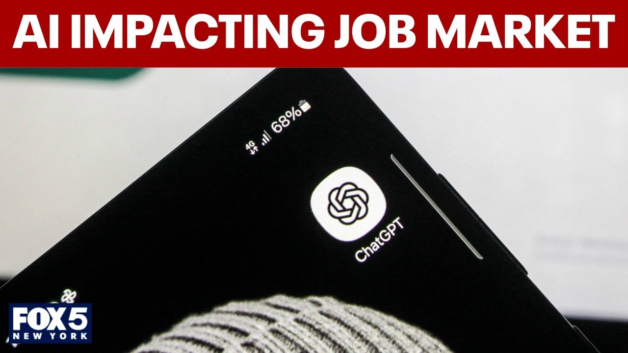 Video thumbnail for AI impacting entry level job market for college grads