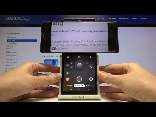Video thumbnail for How to Record Timelapse on LG Wing – Record Speed Up Video
