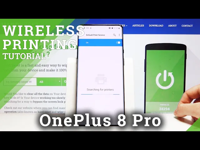 Video thumbnail for How to Connect Printer with OnePlus 8 Pro – Printer and Phone Connection