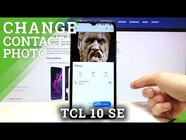 Video thumbnail for How to Add Photo to Contact on TCL 10 SE – Add Profile Photo to Contact