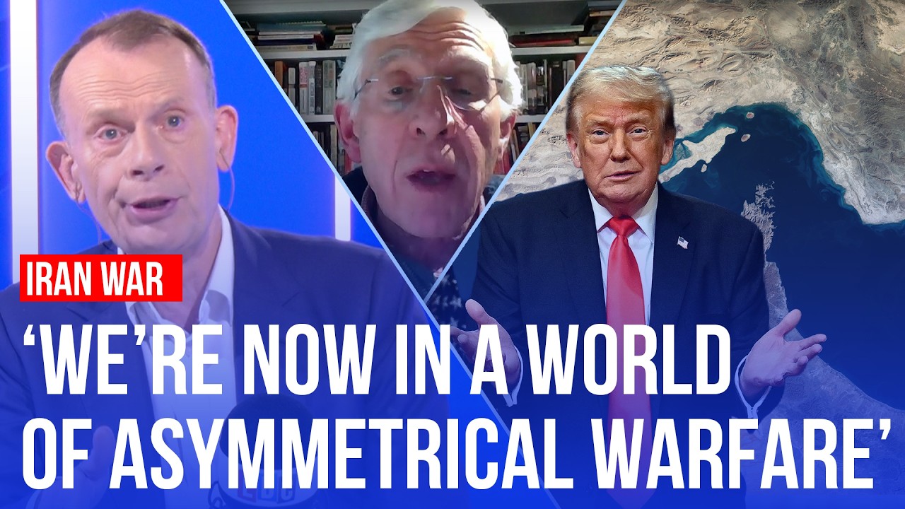 Video thumbnail for Trump threatens ‘higher level attacks’ if Strait of Hormuz remains closed
