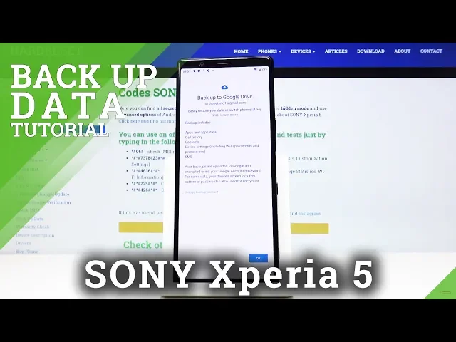 Video thumbnail for How to Add Google Backup in SONY Xperia 5 – Save Files on Google Account