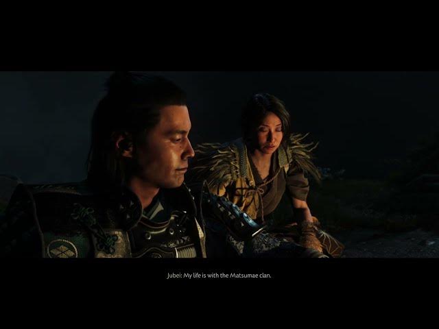 Video thumbnail for Ghost of Yotei - The Oni: Atsu and Junpei Talk After Sixteen Years Apart "Never Left Ezo" Cutscene