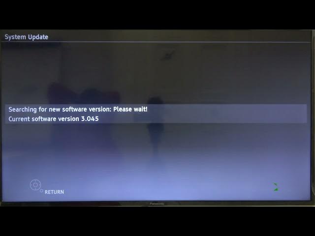 Video thumbnail for How to Update PANASONIC TV TX-40FS500 40-inch Smart TV - Check for New Firmware on Panasonic TV