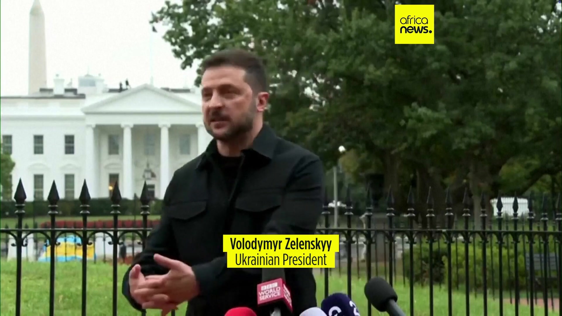 'Video thumbnail for Security guarantees for Ukraine take center stage in Washington talks'