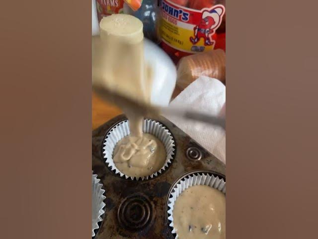 Video thumbnail for Another muffin video #Muffins #Blueberry #BlueberryMuffins #Baking #CapCut