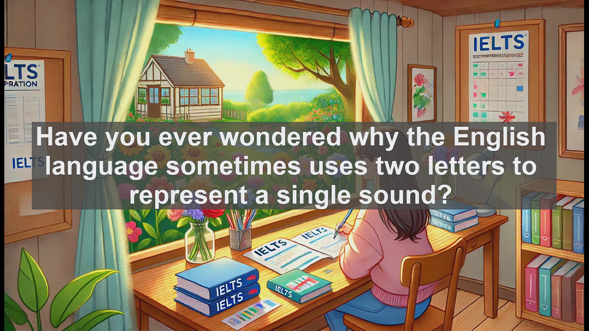 'Video thumbnail for 5000 Must Know IELTS 8.0 Vocabulary - Digraphs in English: Two Letters, One Sound'
