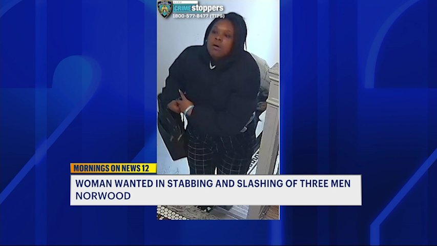 Video thumbnail for Woman wanted for stabbing 2 men, slashing another near North Central Bronx Hospital