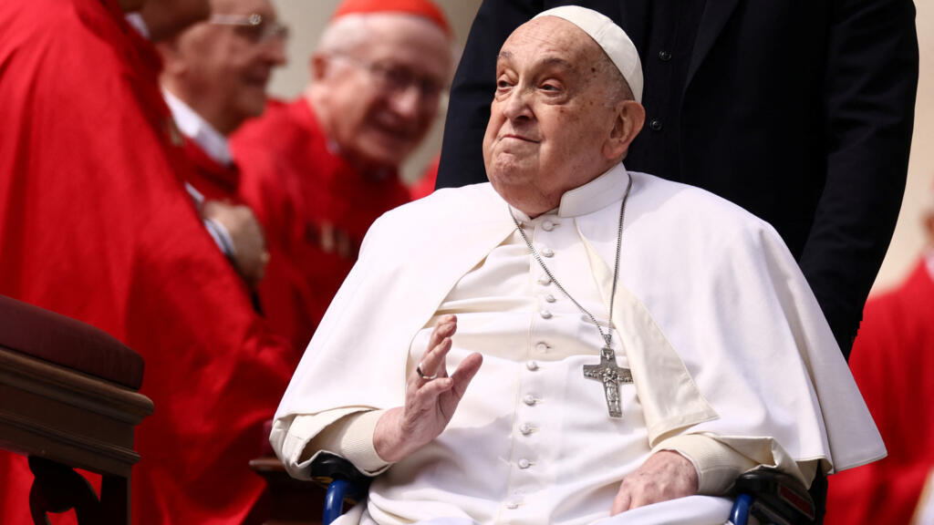 Video thumbnail for Vatican: Pope condemns 'deplorable humanitarian situation' in Gaza