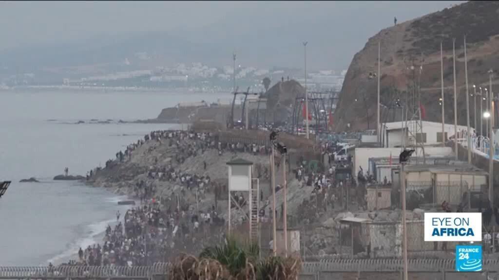 Video thumbnail for Ceuta: False social media posts fuel migration tensions