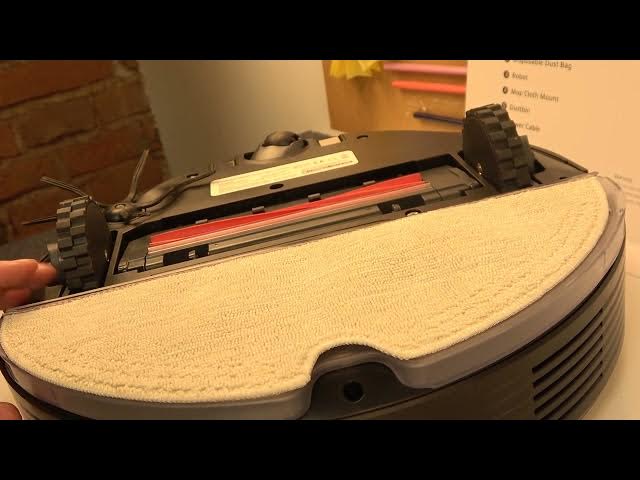 Video thumbnail for How To Install and Attach a Mopping Cloth on ROBOROCK Q7 Max+ Robot Vacuum - Install Mop Add-on