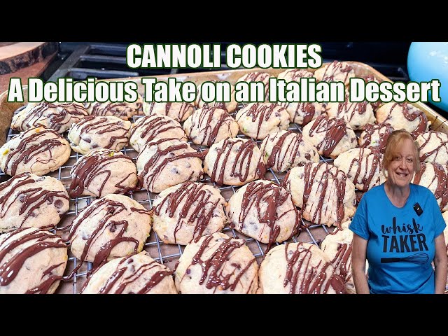 Video thumbnail for IRRESISTIBLE CANNOLI COOKIES A Delicious Take on the Original Italian Dessert
