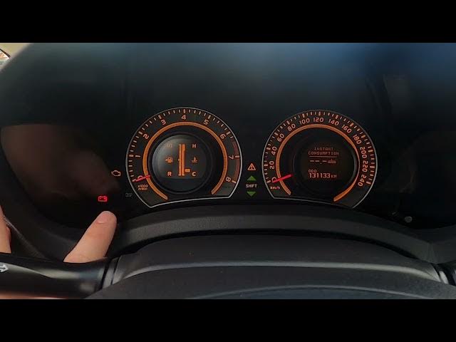 Video thumbnail for How to Navigate Through the Speedometer Display Toyota Auris I ( 2006 – 2013 )