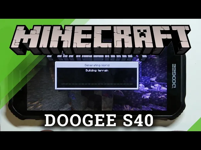 Video thumbnail for How Minecraft Works on DOOGEE S40 – Efficiency Test