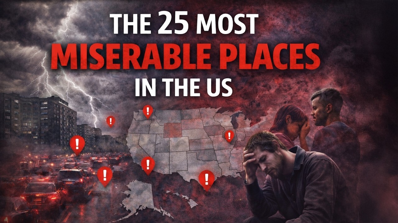 Video thumbnail for Don't Make This Mistake: The 25 Places to AVOID Moving To.