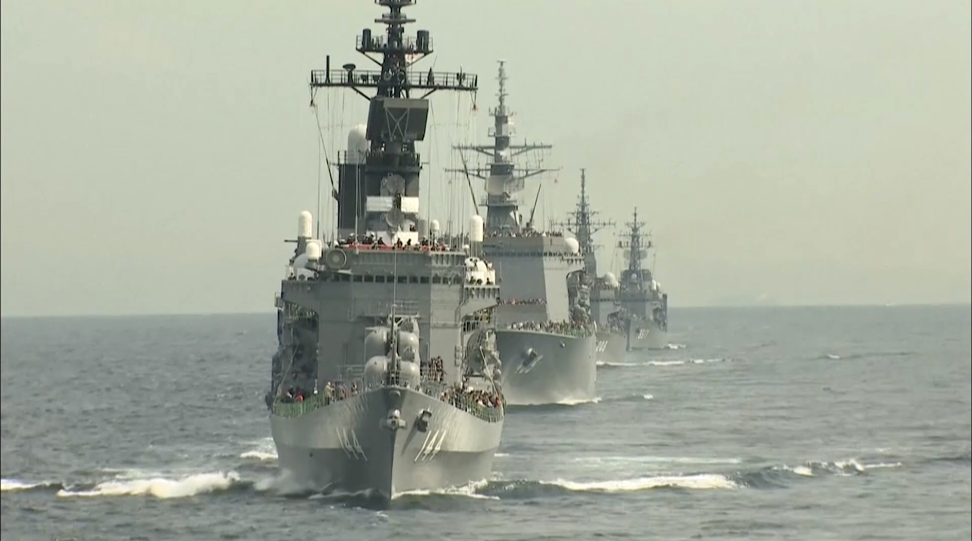 Video thumbnail for Japan weighs deploying forces to demine the Strait of Hormuz