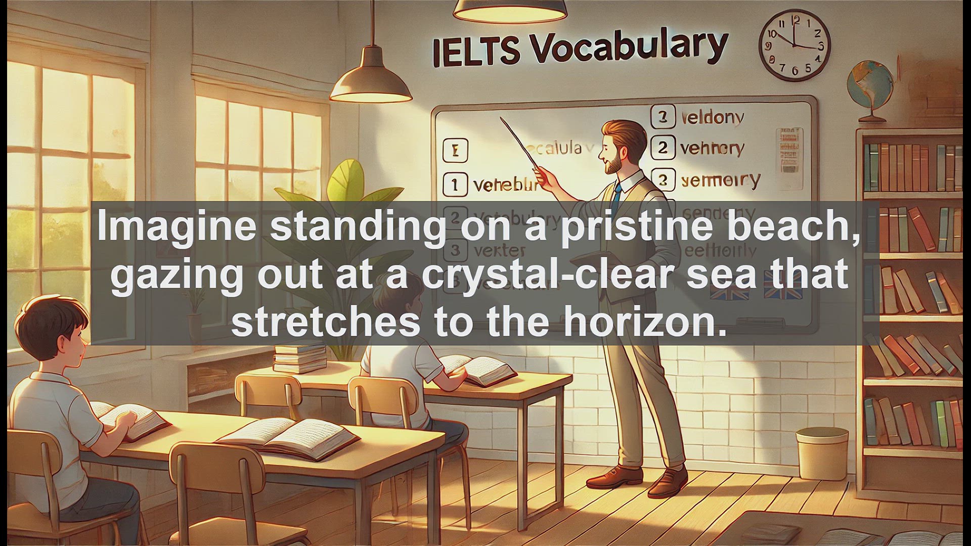 'Video thumbnail for 5000 Must Know IELTS 8.0 Vocabulary - Azure: Boost Your IELTS Score with This Vibrant Blue Word'