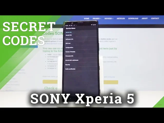 Video thumbnail for Secret Codes in SONY Xperia 5 – Hidden Options / Modes