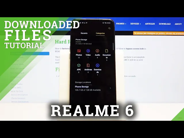Video thumbnail for How to Find Downloaded Files in REALME 6 – Downloading Folder