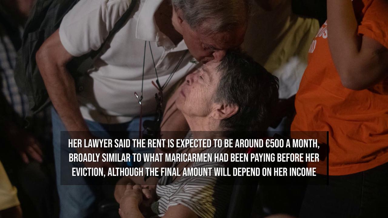 Video thumbnail for Evicted 87-Year-Old Maricarmen Reaches Deal to Return to Madrid Home.