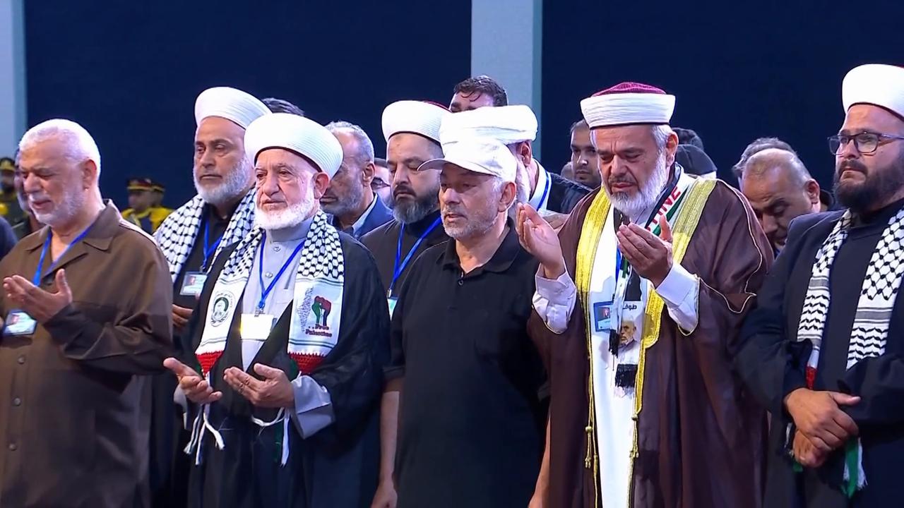 Video thumbnail for Iran: State memorial for Ali Khamenei begins in Tehran (2).