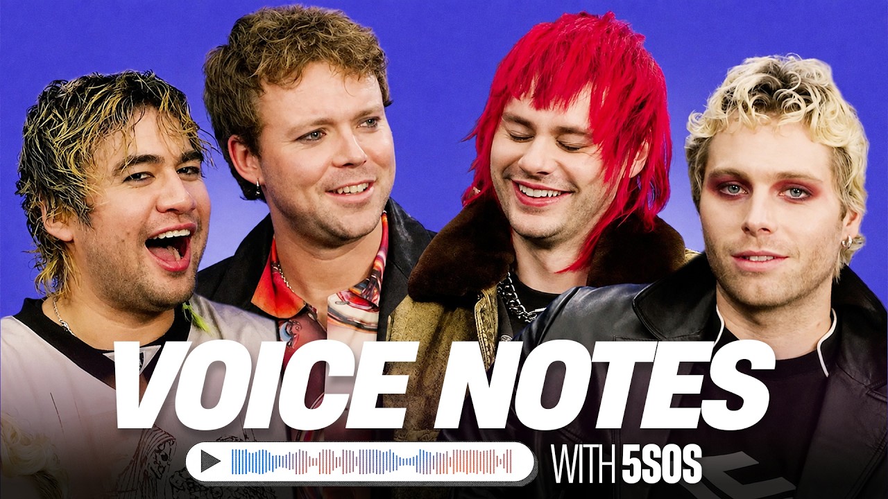 Video thumbnail for 5 Seconds of Summer reveal their CHAOTIC voice notes from 'Everyone's A Star!' | Capital