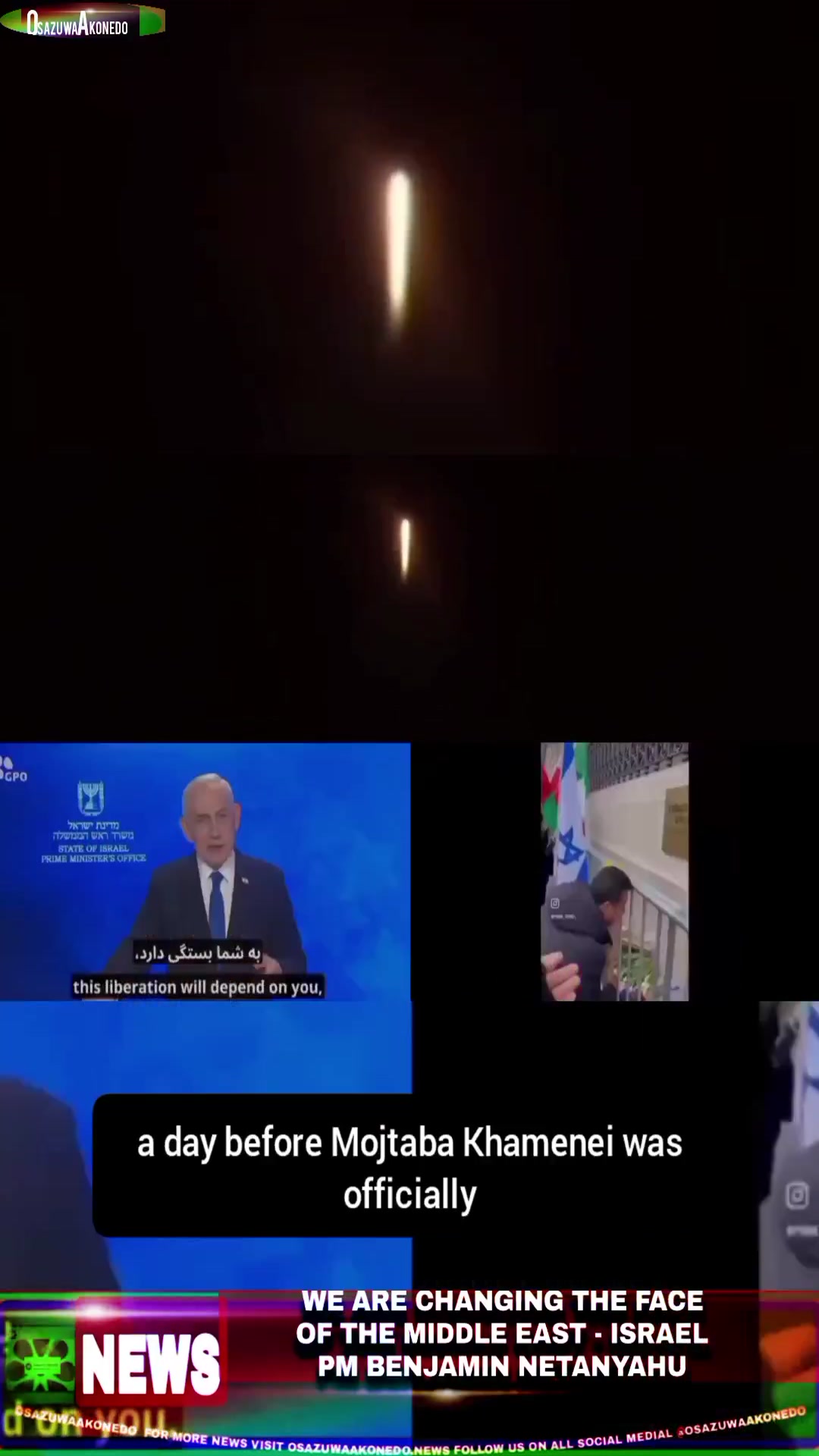 Video thumbnail for We Are Changing The Face Of The Middle East – Israel PM Benjamin Netanyahu