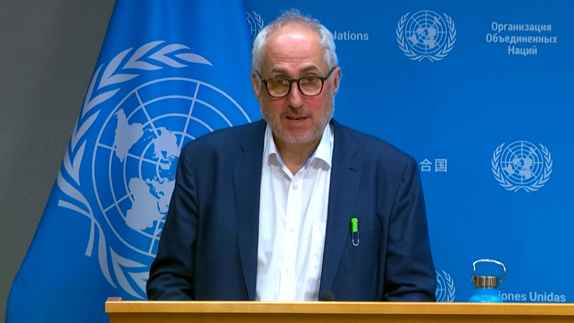 Video thumbnail for UN reports decline in cross-border fire in southern Lebanon