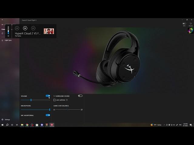 Video thumbnail for How To Adjust Volume Level Of HyperX Cloud Flight S
